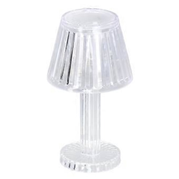 Krystal Diamant Bordlampe Stærk Lystransmission Gennemsigtighed Mini Krystal Bordlampe Vandtæt Soveværelse Sengelampe