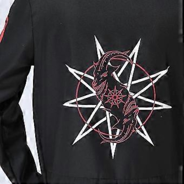 Slipknot Helkropp Halloween Karneval Cosplay Kostym Z (S)