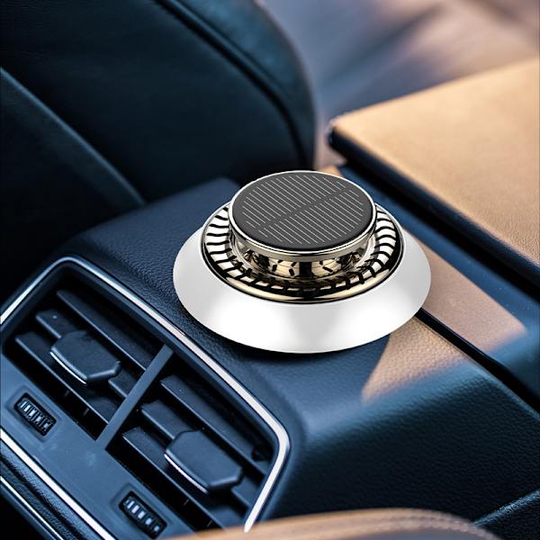 Musta - Cologne Car Deodorant Rotating Solar Deodorant, Silencer,