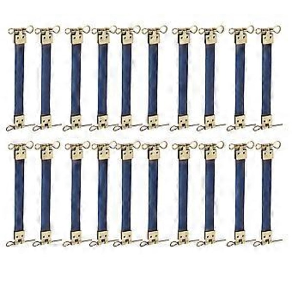 20 st Metall Interna Flexramar Retro för Myntplånböcker Väskor Pennfodral DIY Tillbehör