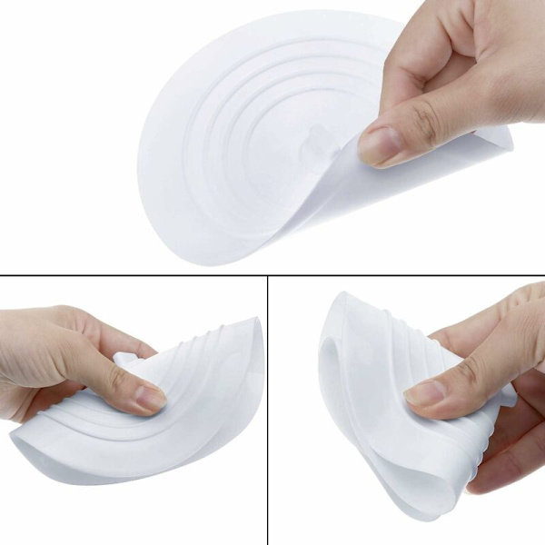 6 tums silikonpropp för kök, badrum och tvättstugor