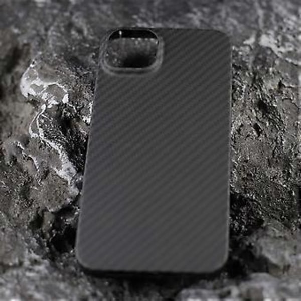 Til iPhone 16 Pro Magnetisk Cover 1500D Grov Tekstur Aramid Fiber Telefon Cover (Stort Linsehul)()
