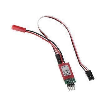 2x RC Modelbil 3CH Kontrol Led Strømafbryder Fire Lys til Fjernstyret