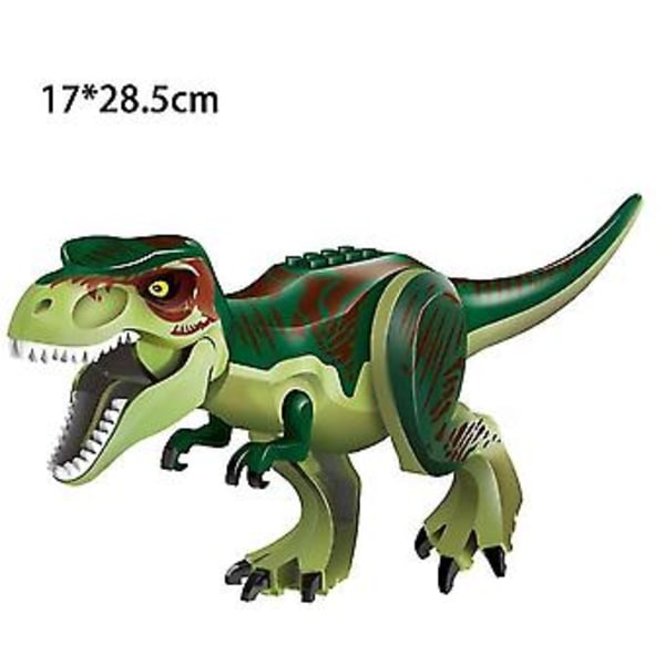 Dinosauriefigurer, Indominus T Rex Klossar, Stor Dinosauriekloss, Barnkalas B