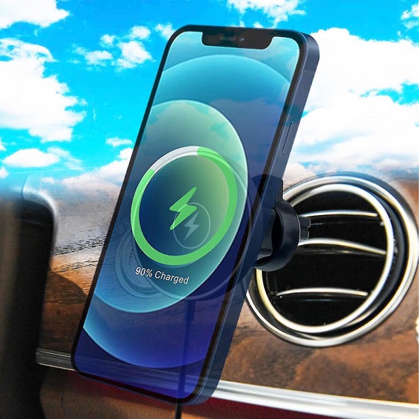 Car Magnetic Wireless Charger For Iphone13 Apple 12 Magnetic Car Wireless Charger