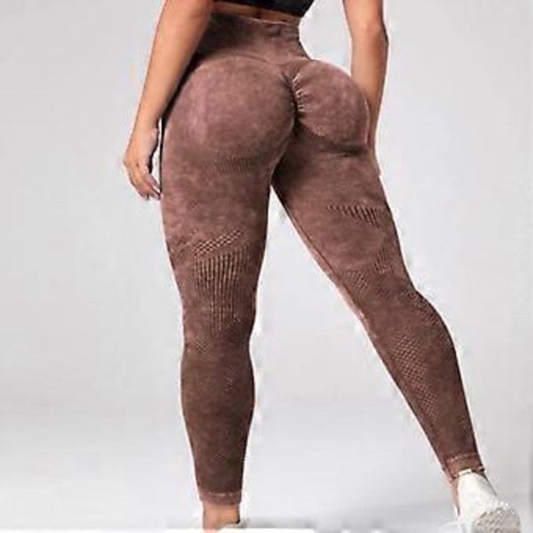 Dame Højtaljede Fitness Leggings Hofte Løft Fitness Yoga Hofte Løft Tætsiddende Bukser