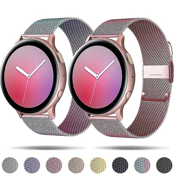 Stainless Steel Metal Watchband Watch, Strap A A for Vivoactive 4S