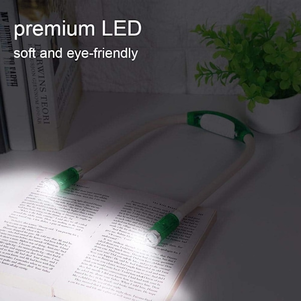 Hug Light - Flexibel LED-lampa för halsen, justerbar, hopfällbar L