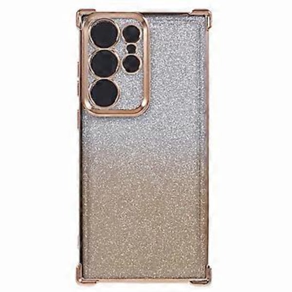 Samsung Galaxy S23 Ultra -kotelolle Glitter Gradient Electroplating TPU -puhelinkuori (Tyyli A)