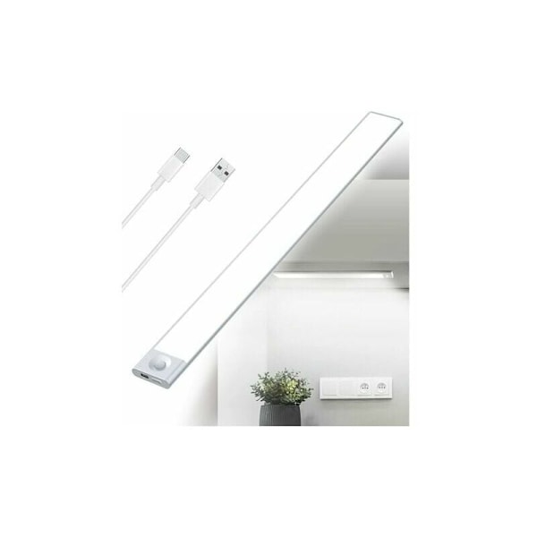 LED-köksbelysning under skåp, USB-laddningsbar, 2500 mAh, 40 cm, dimbar