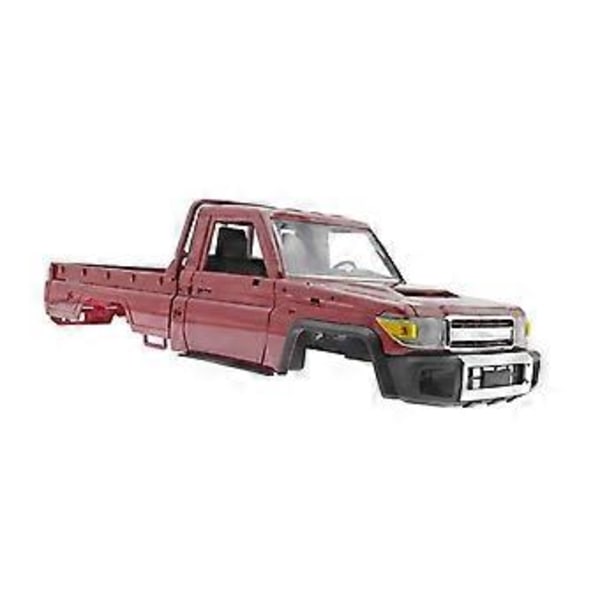 Fjärrstyrd Bilkaross RC Lastbil Kaross Lätt att Installera Uppgradera DIY RC Bilkaross för MN82 1:12 RC Lastbilsersättningsdel (Röd)