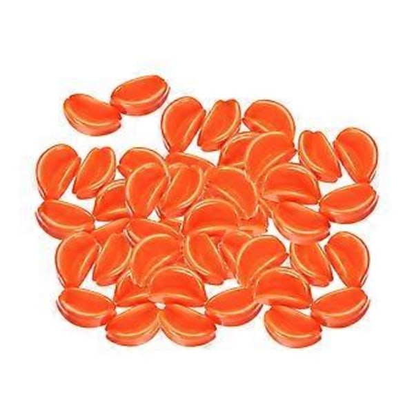 50x Ankan nokka nuken valmistukseen, turvallinen ankan nokka täytettyjen eläinten leikekirjaan nuken valmistusaskarteluun Silmät (25MM)