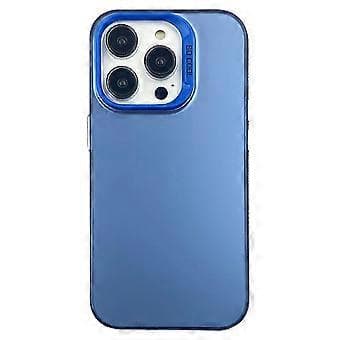 For iPhone 16 Pro Deksel IMD Sølvfarget TPU+PC Telefondeksel (Stil B)