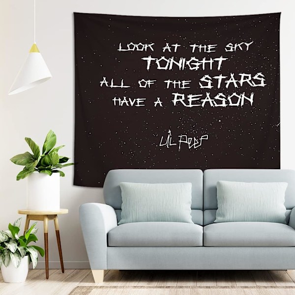 (S:59? × 39?)  Star Shopping Lyrics Starry Background Boutique Ta