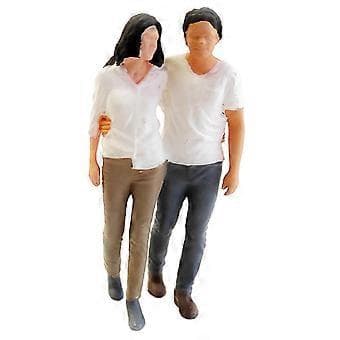 2 stk. 1/64 Tiny Couple People Mikrolandskap