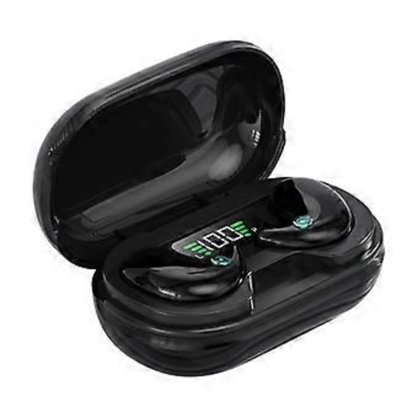 Sleep UltraThin Langattomat Bluetooth-kuulokkeet, huomaamattomat OnEar Mini -kuulokkeet (musta)