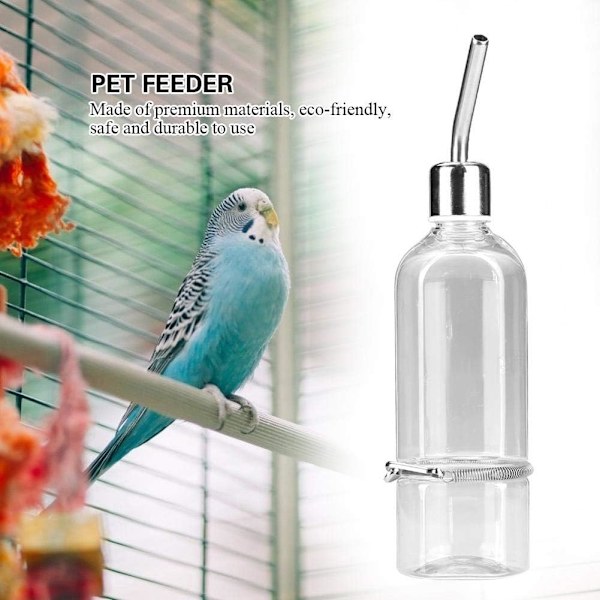 Parrot Vattenmatare Husdjur Hängande Flaska Vattenmatare Utan Husdjur D