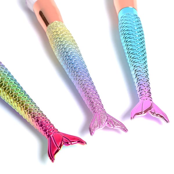 10 stk. Professionelt Mermaid Makeup Brush Set