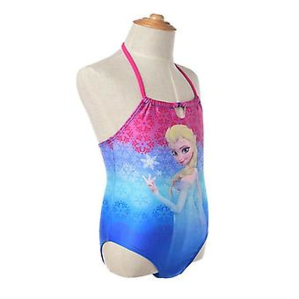 Badedrakt bikini jente Frozen tegneserie endel  badetøy 116~122 Cl034red