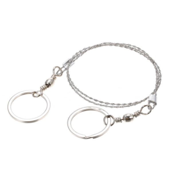 Lätt nödsåg / trådsåg / överlevnadssåg Silver one size