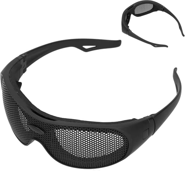 Sikkerhetsbriller med mesh-mønster