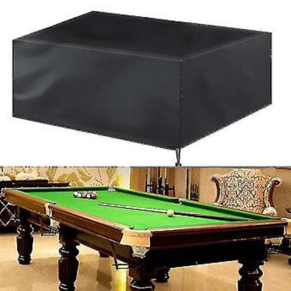 Kestävä Vedenpitävä Biljardi Snooker Pöydän Suojapeite Pölysuoja (260*135*82cm harmaa)