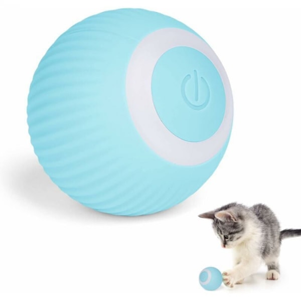 1 st Interaktiv Kattboll, Inomhusleksak för Katter, Laddningsbar, Elektrisk