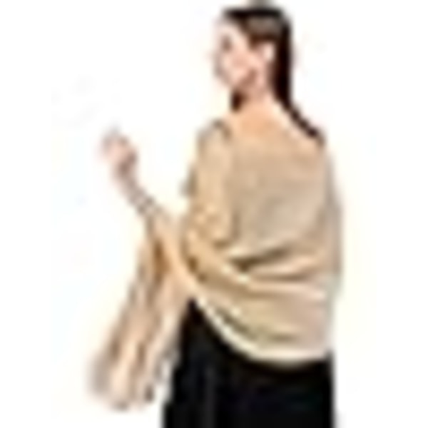 Kvinnors Chiffonsjalar och Scarfs för Aftonklänningar, Elegant Mjuk Transparent Chiffon Schal Bröllopssjal