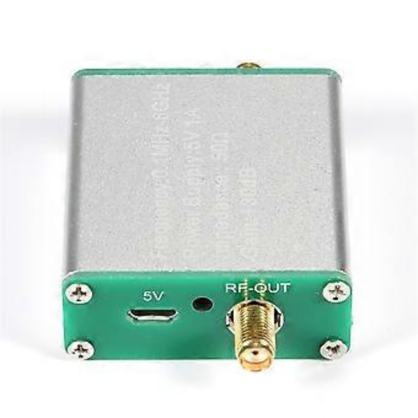 0,01-6GHz Lågbrusförstärkare Fullband 35dB Hög Förstärkning LNA Signal