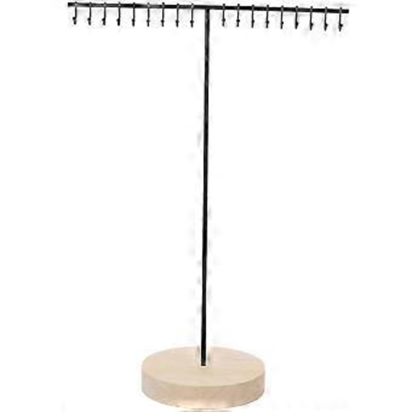 Smyckesställ Display Rack Halsbandshållare Skrivbordsarmband Organizer Rack