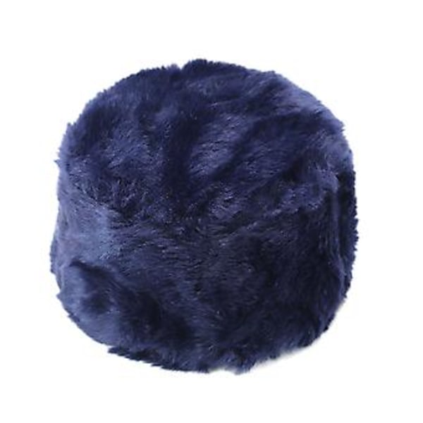 Vintervarm Pludset Hat Til Rejser, Dating, Bryllup Plus Fløjl Tyk Koldbeskyttende Hat Sort  Stil I