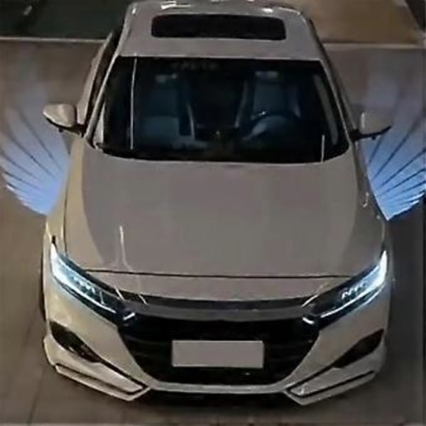 Bil Sidospegel Välkomstljus Ängelvinge Universal LED Projektor Laserljus Ambient Ljus
