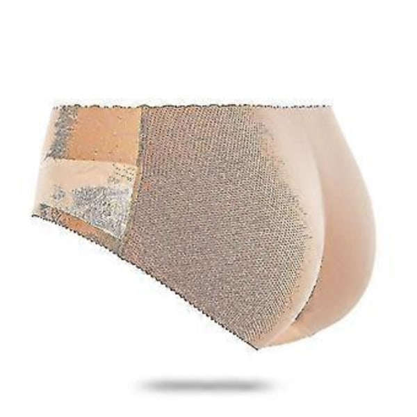 Dametruser med polstring for å løfte baken - JA(XL Lav midje 188beige-F)