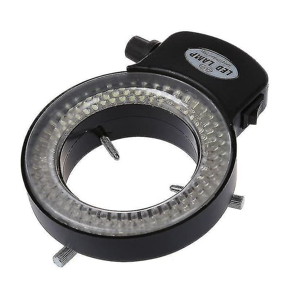 144 LED Miniscope Ring Light - Ring Light 0 - 100% Justerbar Lampe