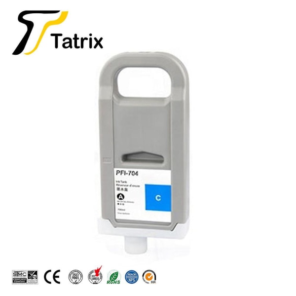 Tatrix Pfi704 Pfi-704 Pfi 704 Premium Color Compatible Ink Cartridge For Canon Ipf 8300/8310/8300s/8310s Printer 1pcs Green