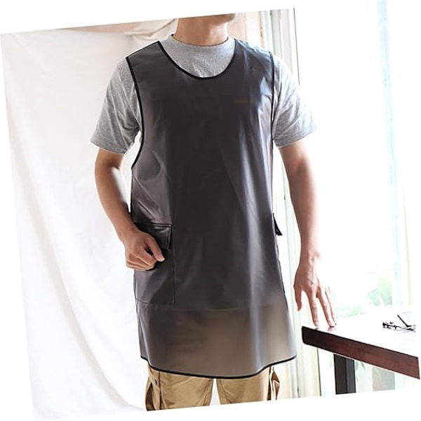 1 st transparent förkläde sjal förkläde för män förkläden vattentät pinafore förkläden