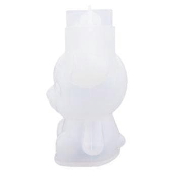 Söt Älg Milu Hjortformad Silikonform, Resin Gjutning Epoxiform för DIY