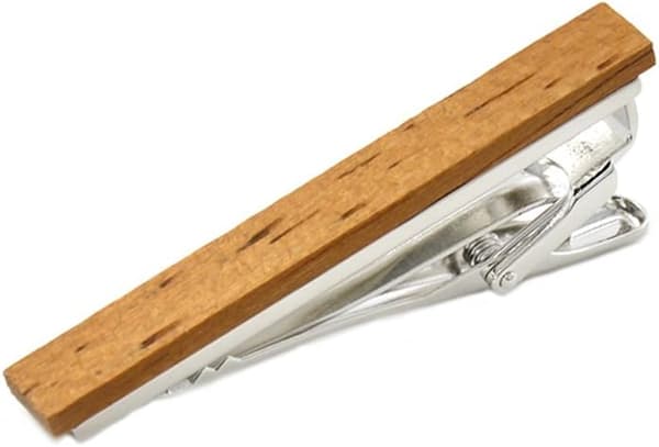 Smart Tre-klipp i tre for menn - Naturlig slips