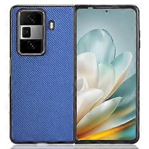 För Honor Magic Vs3 5G Skal Kolfibertextur Stötsäkert PU+PC Telefonskydd (Stil C)