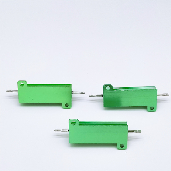 Aluminiumshus modstand, 25W 2,5 Ohm 5% trådvundet transducer effektmodstand