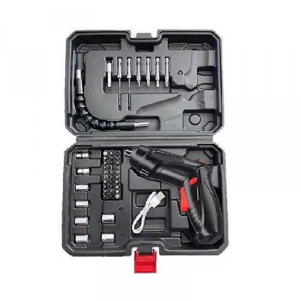 3.6v Mini Elektrisk Skruvmejsel Set Laddningsbar Litiumbatteri Usb Cordle