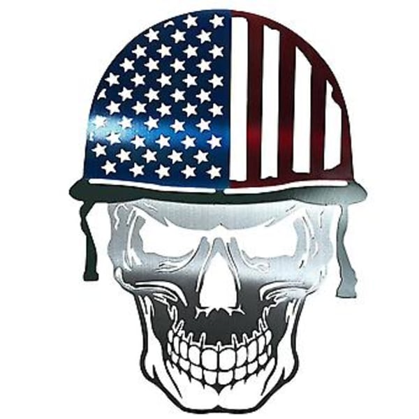 Metall Stealie Skylt Väggkonst Dead - Steal Your Face Art