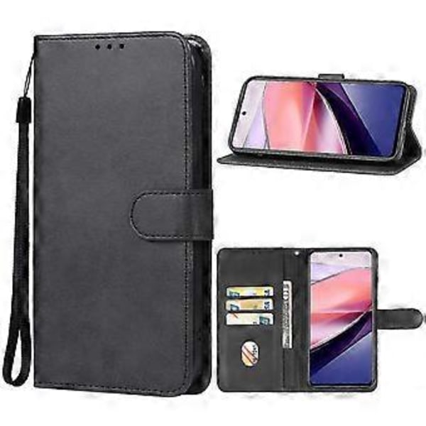 Til ZTE nubia Focus Læder Telefon Cover - JA( Sort)