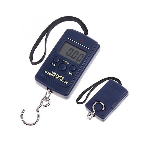 Bærbare lommevekter 40kg Mini Elektronisk Digital Vektskala Henge