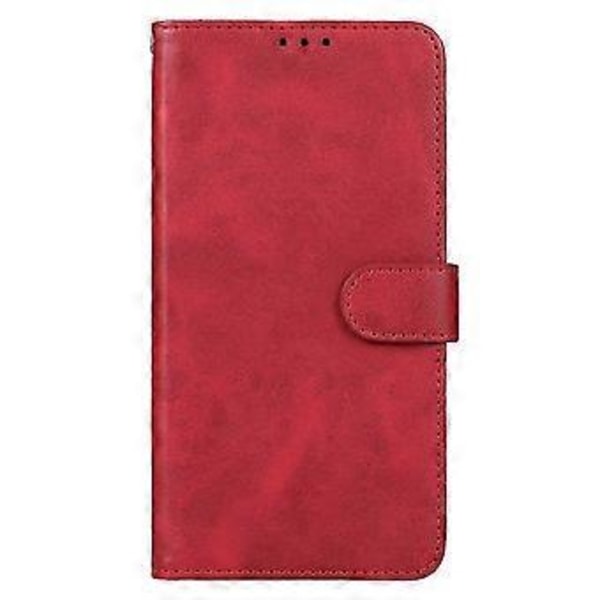 Til ZTE nubia Focus Læder Telefon Cover - JA( Rød)