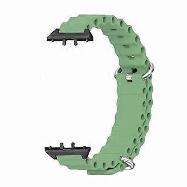 Samsung Galaxy Fit3 -rannekkeen korvaava pudotuskestävä silikoninen kellon ranneke (Tyyli I)