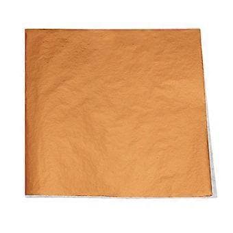 100x 9cm Imitationspapper Hantverk DIY (Roséguld)