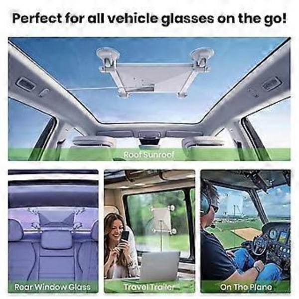 Starlink Mini -kattoluukun imukuppikiinnikesarjat autoon, ikkunaan, matkailuajoneuvoihin, lentokoneeseen, Starlinille