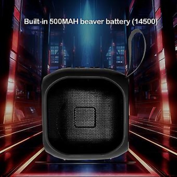 Kompakt och mångfunktionell Bluetooth-högtalare - En bärbar trådlös ljudtillbehör perfekt för gatuförsäljning och nattmarknader BK