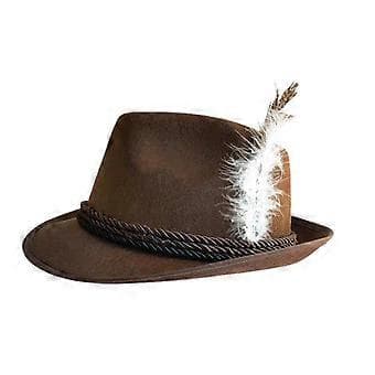 Panama Hat Efterår Vinter Jazz Hat Fedora Hat Moderigtig Renseri Robust Hat (Brun)